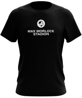 T-Shirt | unisex | basic | schwarz | Max Morlock Stadion