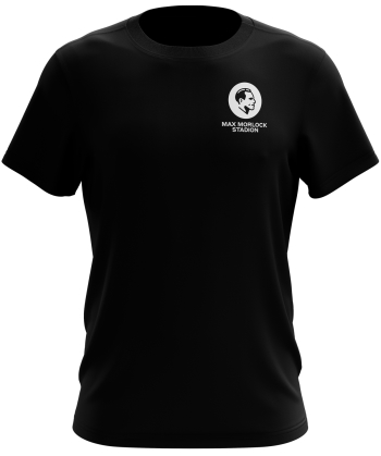 T-Shirt | unisex | dezent | schwarz | Max Morlock Stadion