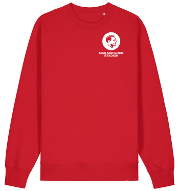 Sweatshirt | unisex | dezent | rot | Max Morlock Stadion