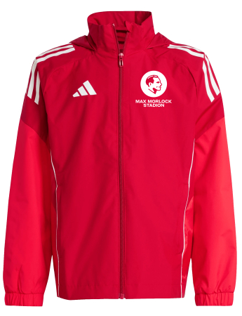 Allwetterjacke adidas | rot - Max Morlock Stadion