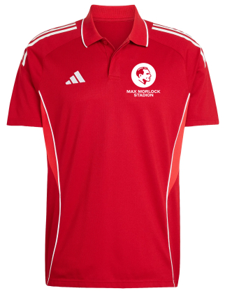 Polo adidas | rot - Max Morlock Stadion