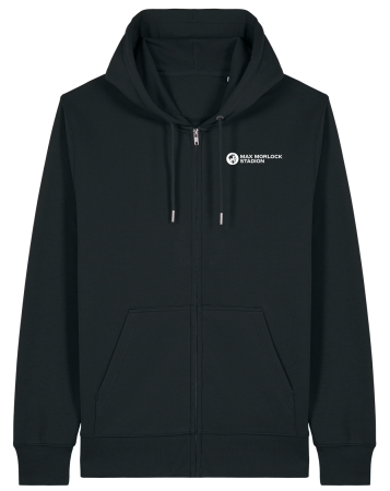 Sweatjacke Zipper | unisex |  schwarz | Max Morlock Stadion