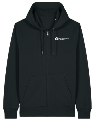 Sweatjacke Zipper | unisex |  schwarz | Max Morlock Stadion