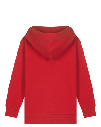Sweatjacke Zipper | Kinder | logo dezent | rot | Max...