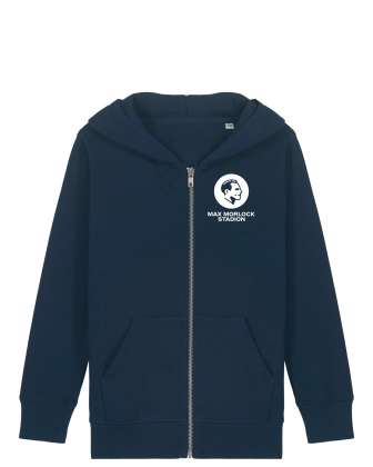 Sweatjacke Zipper | Kinder | logo dezent | navy | Max...