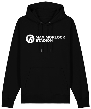 Hoodie | unisex | logo hori | schwarz-weiß | Max...