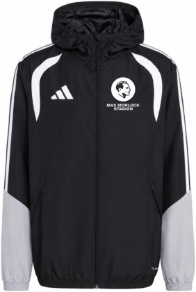 Allwetterjacke adidas | schwarz - Max Morlock Stadion