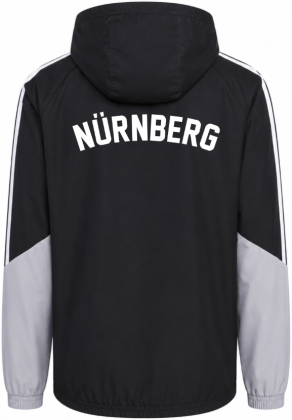 Allwetterjacke adidas | schwarz - Max Morlock Stadion